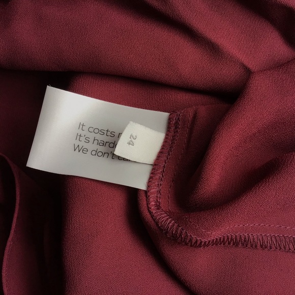 NWT EVERYBODY & EVERYONE Want and Need Top in Tawny Port - Picture 8 of 8